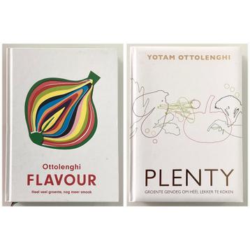 2 x Yotam Ottolenghi - Plenty / Flavour (NL) beschikbaar voor biedingen