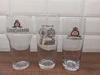 Oranjeboom bierglazen 3 stuks, Ophalen of Verzenden, Zo goed als nieuw, Glas of Glazen, Oranjeboom
