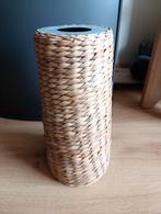 Hoge vaas, met riet en zink, Ophalen, Zo goed als nieuw, Rechthoekig, Riet