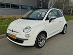 FIAT 500C 0.9 ROCK 2013 | ECC | LEDER | XENON | 36.750 KM, Auto's, Kia, Euro 5, 86 pk, Cabriolet, Wit
