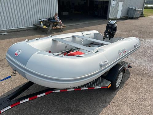 Talamex Rubberboot Highline HLX400 en 30pk motor, Watersport en Boten, Rubberboten, Zo goed als nieuw, Overige merken, Aluminium