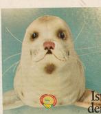 Retro reclame 1968 Steiff speelgoed zeehond knuffel, Verzenden, Overige typen