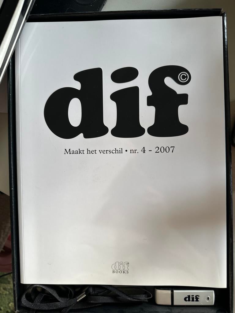 DIF Tijdschrift Nr. 4 - 2007 maakt het verschil, Boeken, Ophalen of Verzenden, Zo goed als nieuw, Catalogus
