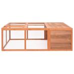 Dierenhok voor buiten 150x100x50 cm, Dieren en Toebehoren, Pluimvee | Toebehoren, Ophalen of Verzenden, Nieuw, Kippenhok of Kippenren
