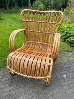 Rotan fauteuil, vintage. Jaren 60., Ophalen