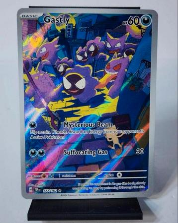 Gastly illustration rare 177/162 pokemon beschikbaar voor biedingen