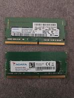 2x 8GB DDR4 Geheugen voor laptop (2133 & 2400 MHz), Gebruikt, 8 GB, Ophalen of Verzenden, Laptop