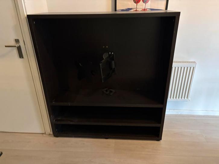 IKEA Besta Kast - Zwartbruin, Huis en Inrichting, Kasten | Televisiemeubels, Gebruikt, 100 tot 150 cm, 50 tot 100 cm, 25 tot 50 cm