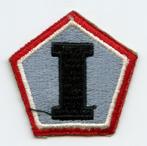 WO2 US 1st Army Group Patch, Embleem of Badge, Amerika, Ophalen of Verzenden, Landmacht