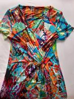 Vrolijk gekleurd jurkje, maat 36, Overige kleuren, Ophalen of Verzenden, Zo goed als nieuw, Knielengte