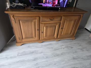 Eiken houten (Dressoir)kast - gratis afhalen! beschikbaar voor biedingen