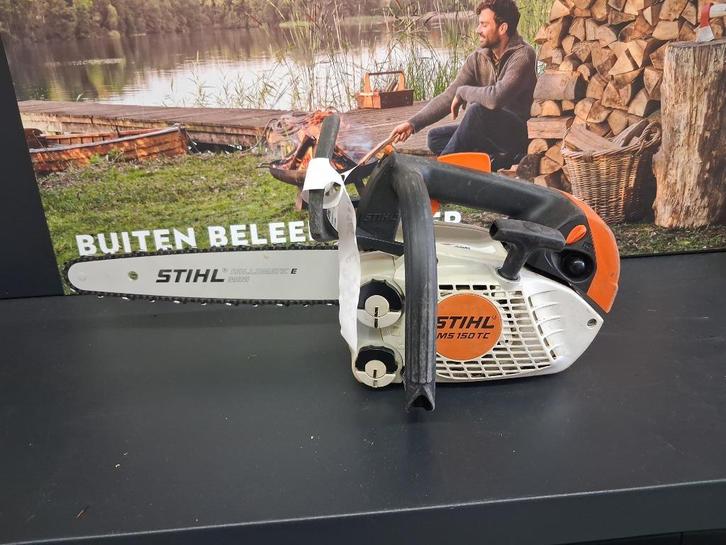STIHL MS 150 TC Tophendel motorzaag (12305), Doe-het-zelf en Verbouw, Gereedschap | Zaagmachines, Gebruikt, Kettingzaag, 600 tot 1200 watt