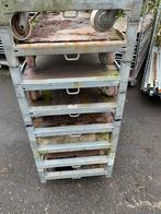 cc karren 7 stuks met staanders, Ophalen, Gebruikt, Transportkar