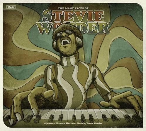 CD=>sale STEVIE WONDER - The Many Faces of Stevie Wonder  NI, Cd's en Dvd's, Cd's | R&B en Soul, Zo goed als nieuw, 1980 tot 2000