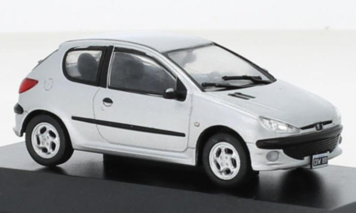Peugeot 206 XS 1999, Hobby en Vrije tijd, Modelauto's | Overige schalen, Nieuw, Auto, Ophalen of Verzenden