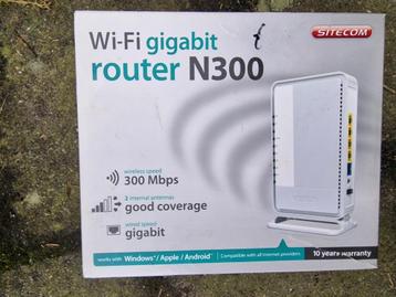 Sitecom Wi-Fi Gigabit Router N300 – WLR-4004  beschikbaar voor biedingen