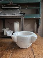 Antiek franse marmer vijzel, Ophalen of Verzenden