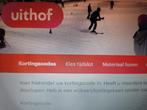 2 uur ski Uithof den haag, 2 tickets, Tickets en Kaartjes, Cadeaubon, Overige typen, Drie personen of meer