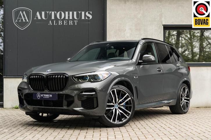 BMW X5 xDrive45e M-Sport Dravitgrau 22'' Sft. Close Merino, Auto's, BMW, Bedrijf, Te koop, X5, 4x4, ABS, Adaptive Cruise Control