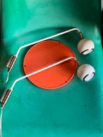 Retro eyeball muurlampen set wit bol space age zweeds design, Ophalen of Verzenden, Zo goed als nieuw, Metaal