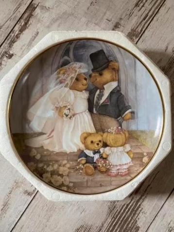 Wandbord :just married ( beren) limited edition beschikbaar voor biedingen