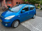 Hyundai i10 1.1 I 5DR 2008 Blauw, Auto's, Voorwielaandrijving, Stof, Zwart, 4 cilinders