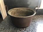 Grote koperen ketel antiek 36cm, Ophalen