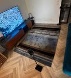 Rug / vloerkleed, low pile, stripes, 170x240 cm, Ophalen, Gebruikt, Overige kleuren, 150 tot 200 cm