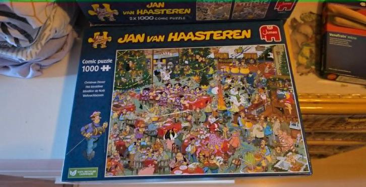 Jan van Haasteren 500 - 1000 - 2000, Hobby en Vrije tijd, Denksport en Puzzels, Zo goed als nieuw, 500 t/m 1500 stukjes, Ophalen of Verzenden