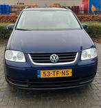 Volkswagen Touran 1.6 85KW 2006 Blauw, Auto's, 74 €/maand, 4 cilinders, Blauw, Origineel Nederlands