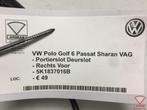 vw polo golf vag portierslot deurslot rechts voor 5k1837015e, Ophalen of Verzenden, Gebruikt, Rechts, Volkswagen