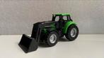 Siku 1043 Deutz-Fahr mit Frontlader groen 1:87, Ophalen of Verzenden, Nieuw, Hijskraan, Tractor of Landbouw, SIKU