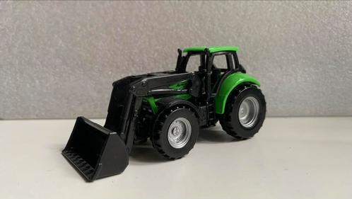 Siku 1043 Deutz-Fahr mit Frontlader groen 1:87, Hobby en Vrije tijd, Modelauto's | 1:87, Nieuw, Hijskraan, Tractor of Landbouw
