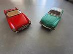 Blikken auto's 1 Chevrolet Corvette, 1 karmann ghia, Antiek en Kunst, Antiek | Speelgoed, Ophalen