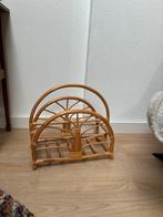 Vintage rotan lectuurbak, Ophalen of Verzenden, Zo goed als nieuw