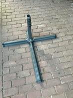 Parasolvoet incl 2 stoeptegels, Ophalen of Verzenden, Gebruikt, Minder dan 1 meter, Parasolvoet
