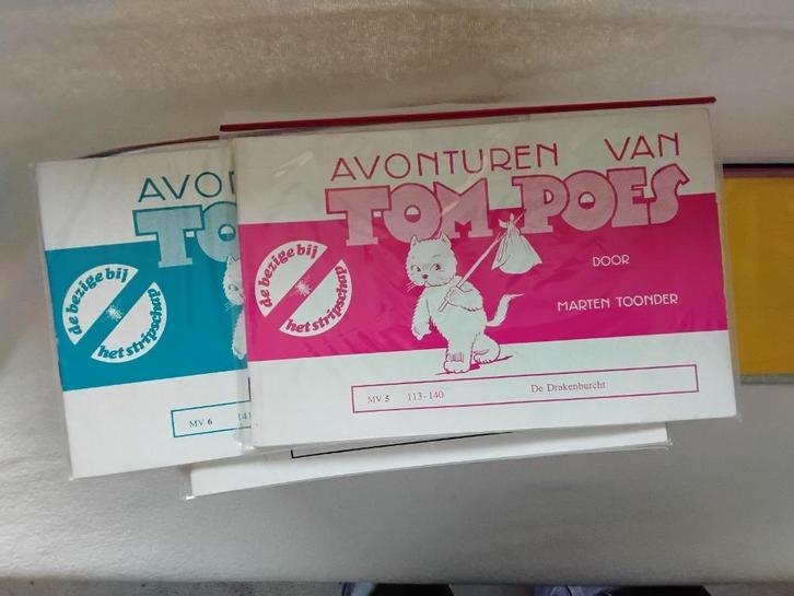 avonturen van Tom Poes  Bezige Bij/Stripschap  compleet, Boeken, Stripboeken, Gelezen, Complete serie of reeks, Ophalen of Verzenden