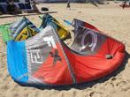 Cabrinha 7, 9 & 12 meter kites met bar, Watersport en Boten, Kitesurfen, Ophalen, Gebruikt, Geen board, Kite