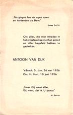 Dijk van Antoon  's-Bosch  1956 Oss, Ophalen of Verzenden