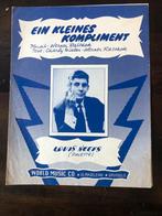 Bladmuziek Ein Kleines Kompliment voor piank en zang, Muziek en Instrumenten, Bladmuziek, Zang, Ophalen of Verzenden, Zo goed als nieuw