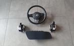 Airbag set Polo 6R met leren stuur, Ophalen of Verzenden