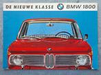 Brochure BMW 1800 + prijslijst - 1967 NL., Ophalen of Verzenden, Gelezen, BMW