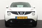 Nissan Juke 1.6 117 PK Acenta Connect Camera Navi Cruise Cli, Auto's, Nissan, Euro 5, Stof, Zwart, 4 cilinders
