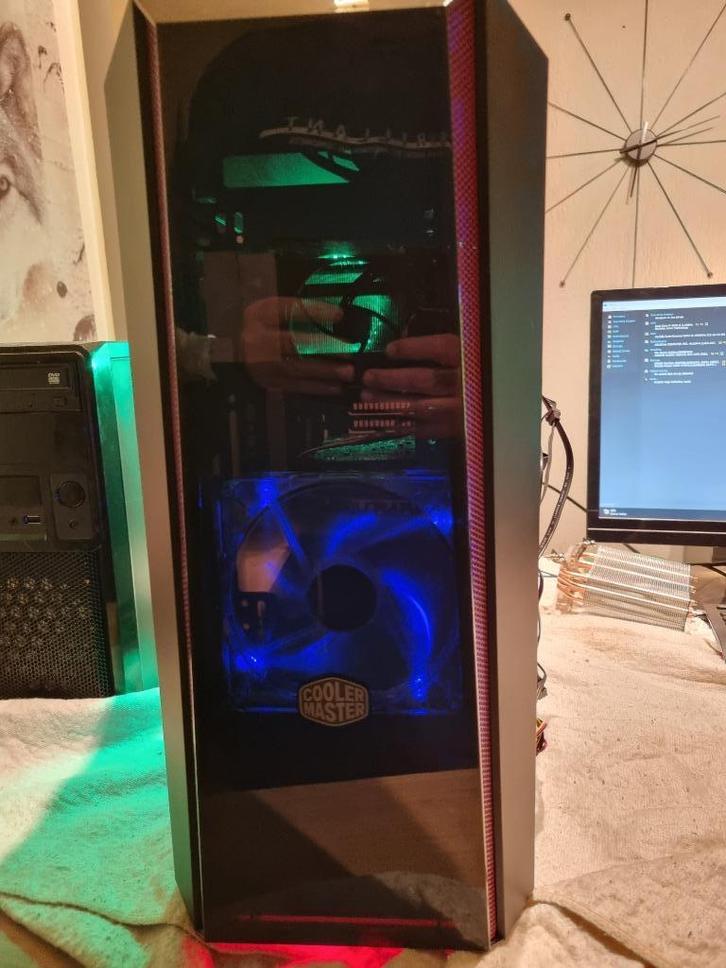 Budget pc Core i7 6700 16gb ddr4/SSD/ GTX 1070 Aero ITX 8GB, Computers en Software, Desktop Pc's, Zo goed als nieuw, 3 tot 4 Ghz