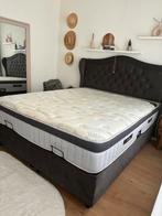 Boxspring 160x200 met opbergruimte, Ophalen of Verzenden, Zo goed als nieuw, Tweepersoons, 160 cm
