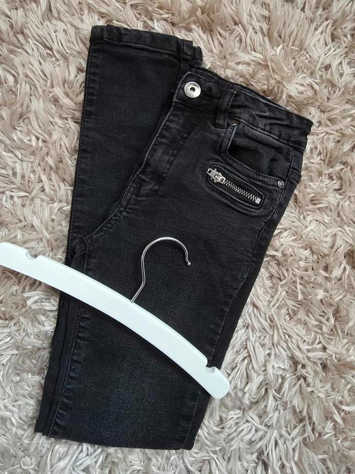Jill&Mitch High Waist Skinny Jeans Spijkerbroek 140, Kinderen en Baby's, Kinderkleding | Maat 140, Zo goed als nieuw, Meisje, Broek