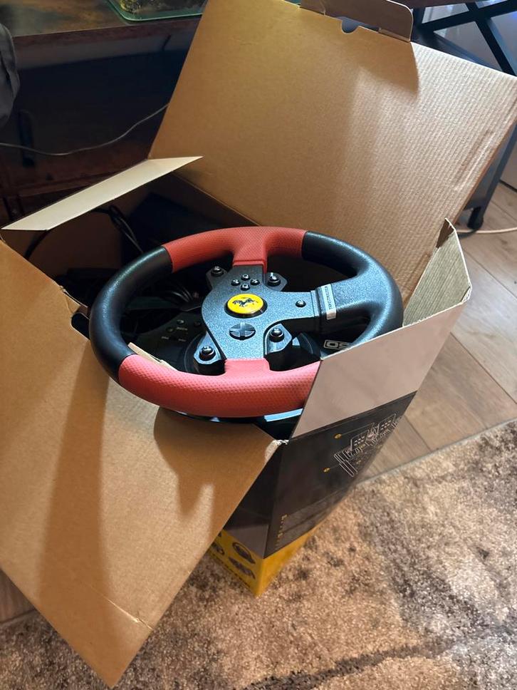 Thrustmaster T-150 + Schakelpoot + Racing Setup, Spelcomputers en Games, Spelcomputers | Overige, Gebruikt, Ophalen