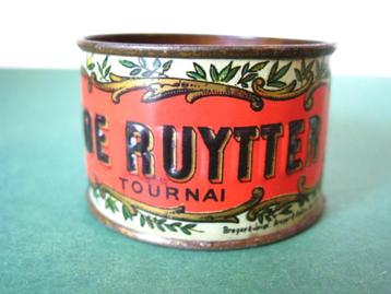 Blikken servetring chocolat De Ruytter België 1900 beschikbaar voor biedingen