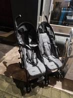 Kinderwagen dubbel, Kinderen en Baby's, Kinderwagens en Combinaties, Gebruikt, Verstelbare duwstang, Ophalen, Kinderwagen