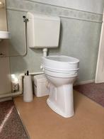 Toiletpot met verhoging, Doe-het-zelf en Verbouw, Sanitair, Toilet, Gebruikt, Ophalen